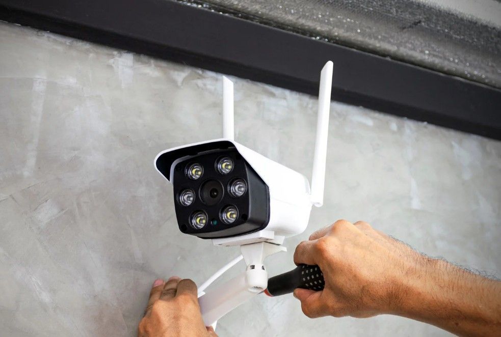 Derbyshire Electrical Specialists installing CCTV in Derby