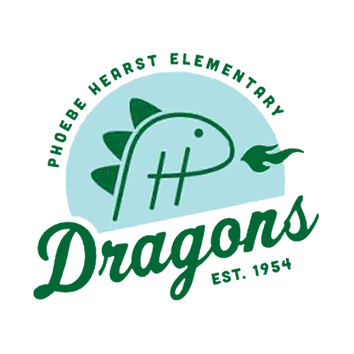 Phoebe Hearst Elementary School | Dragons - Logo

