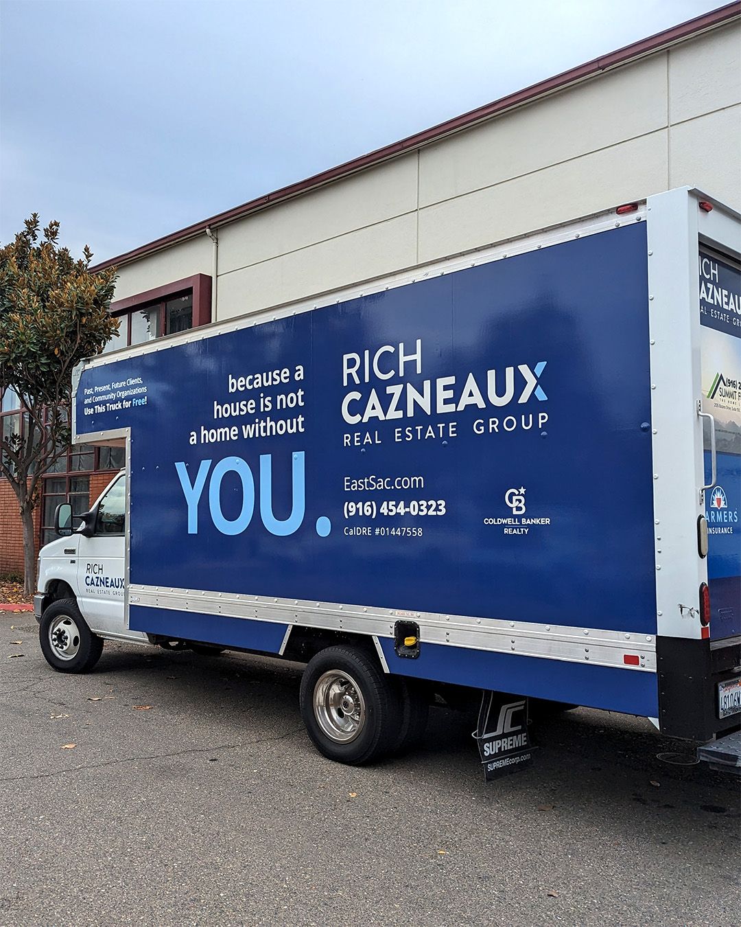 Box truck with 