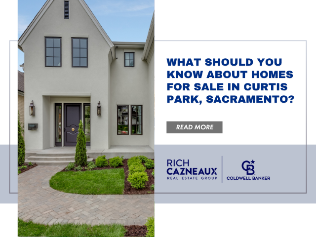 Two-story house with lawn; What should you know about homes for sale in Curtis Park, Sacramento blog