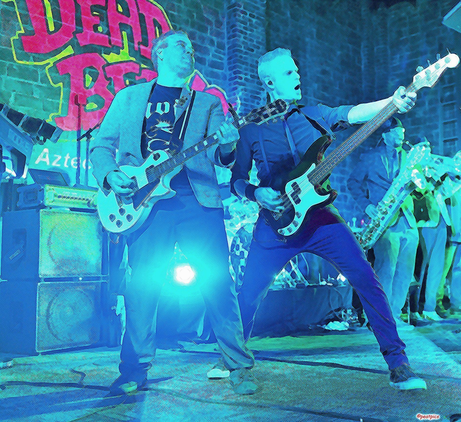 The Dead Bettys band playing at The Aztec Theatre