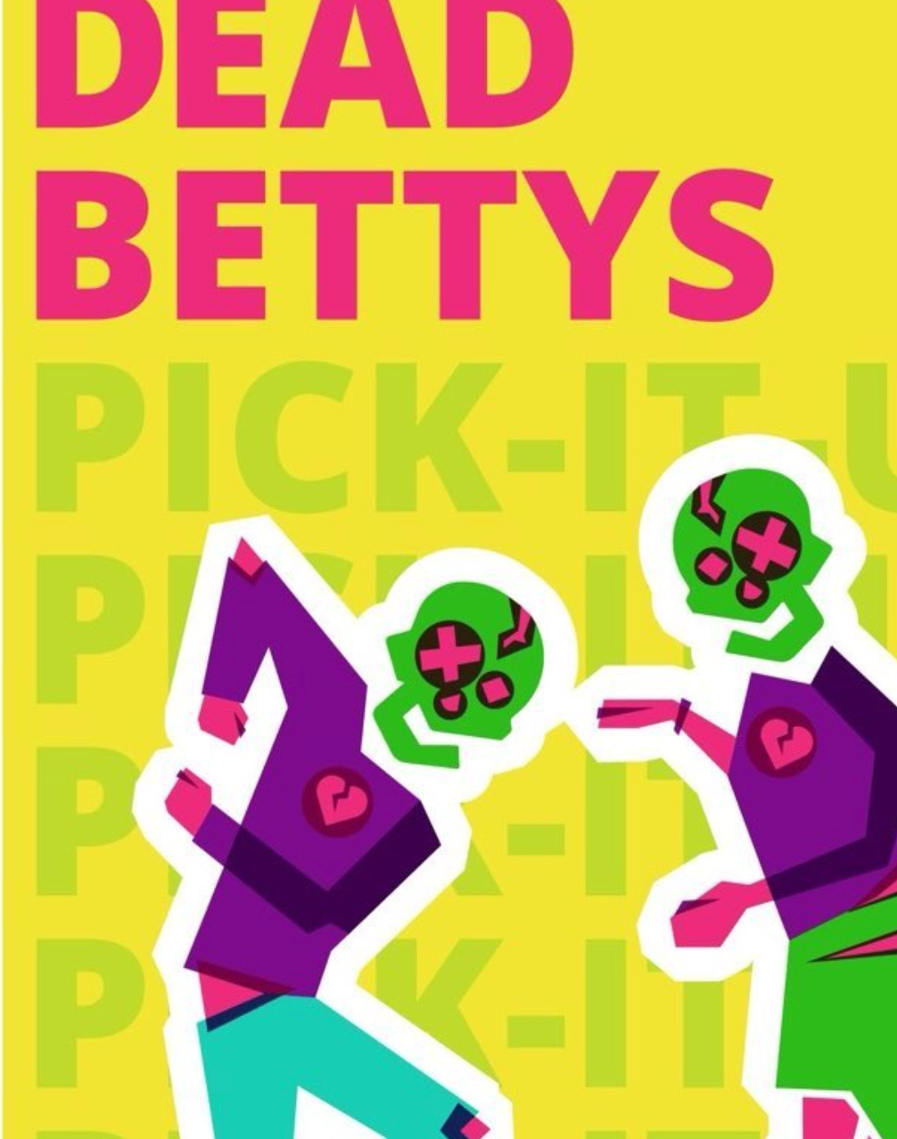 Show flyer 1 with dancing skeletons