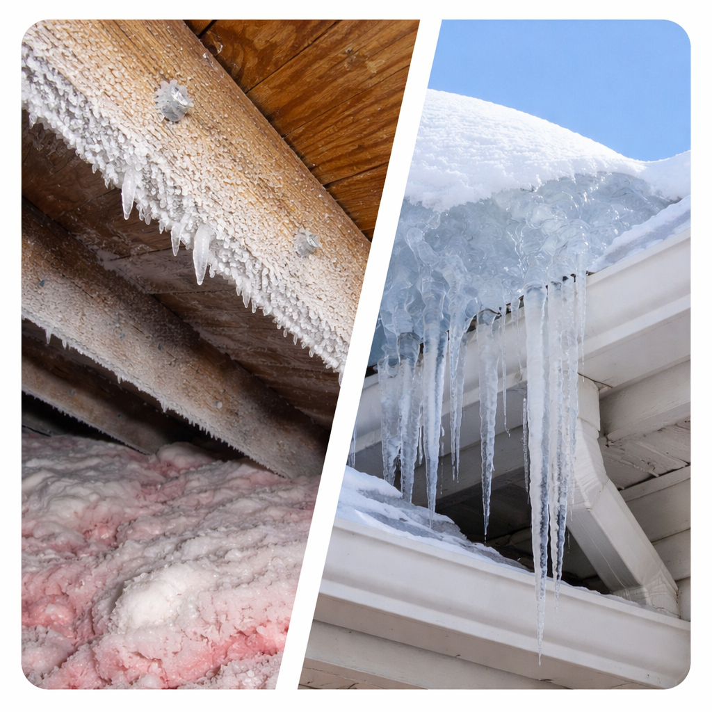 Attic Rain & Ice Dammin Prevention