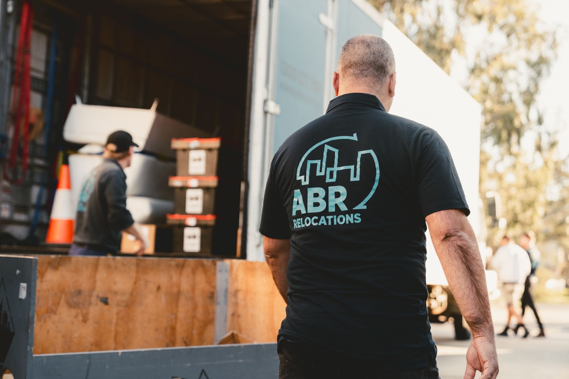 ABR Relocations crew on site