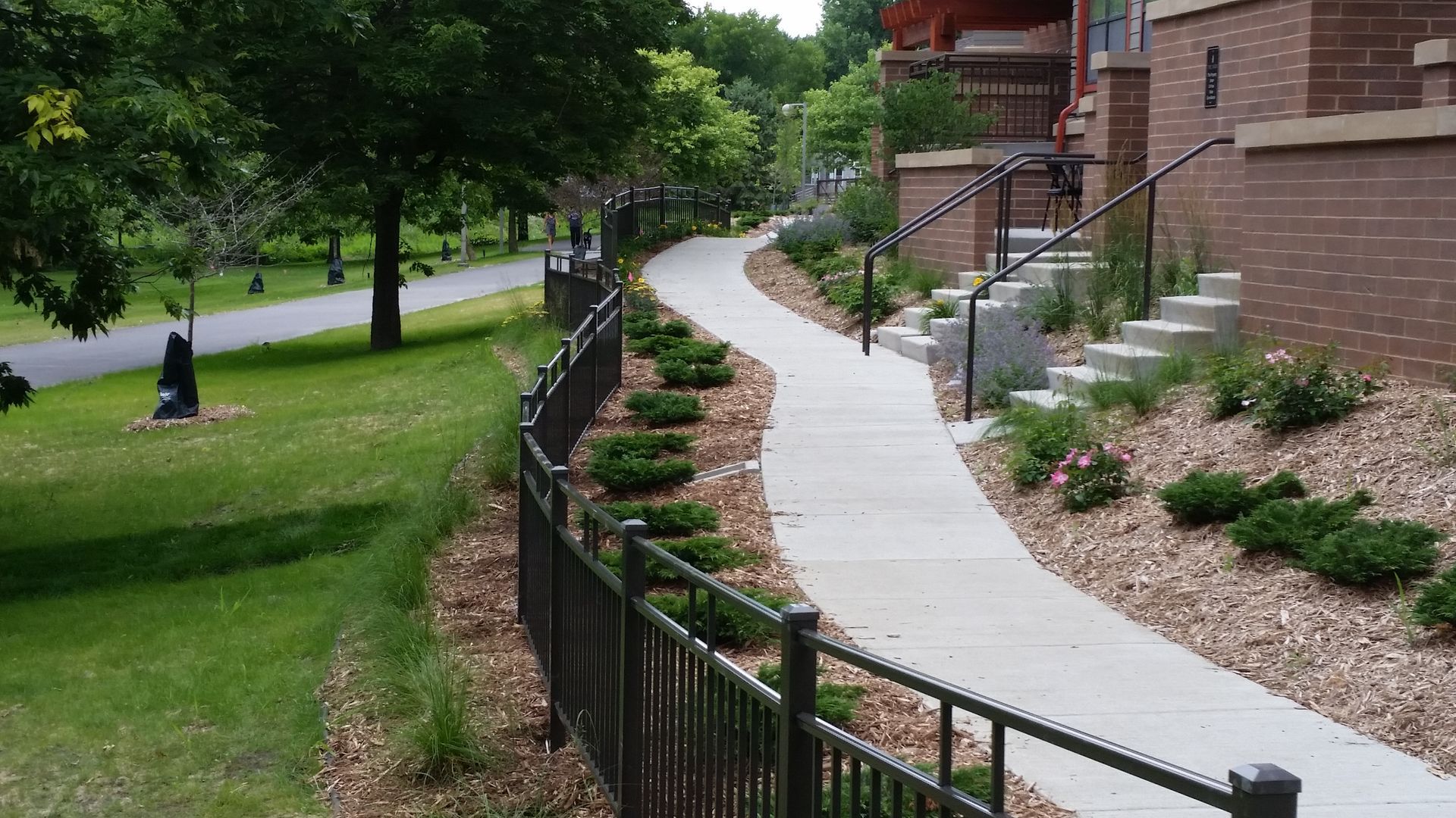 Steel Fence With Sky | Rochester, MN | The Fence Pro’s Steel Fence With Sky | Rochester, MN | The Fence Pro’s