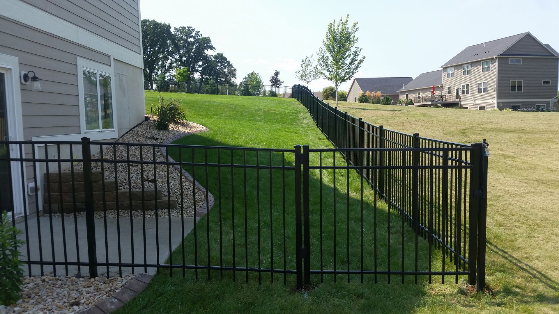 Steel Fence | Rochester, MN | The Fence Pro’s Steel Fence | Rochester, MN | The Fence Pro’s