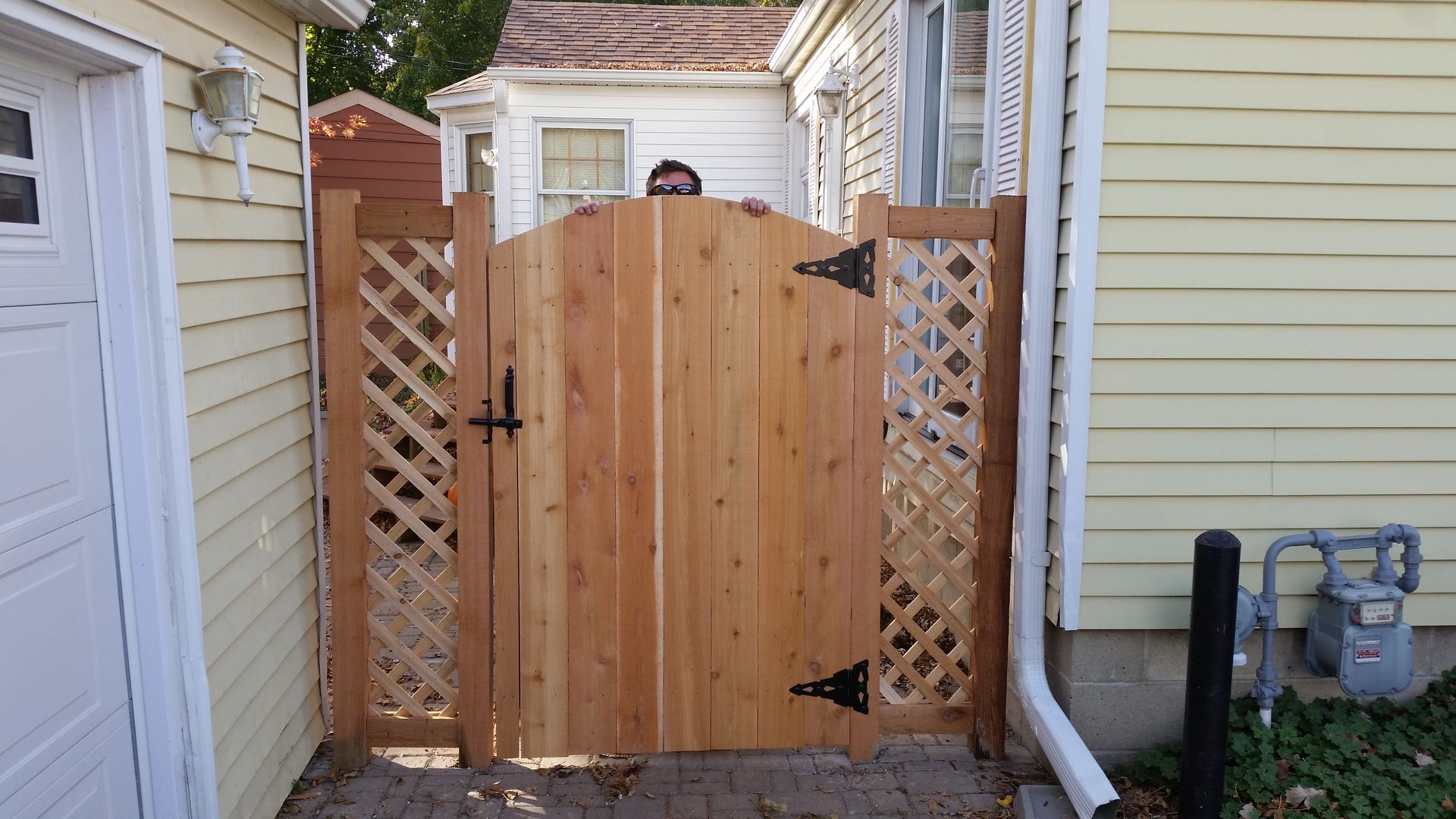 Wooden Gate | Rochester, MN | The Fence Pro’s Wooden Gate | Rochester, MN | The Fence Pro’s