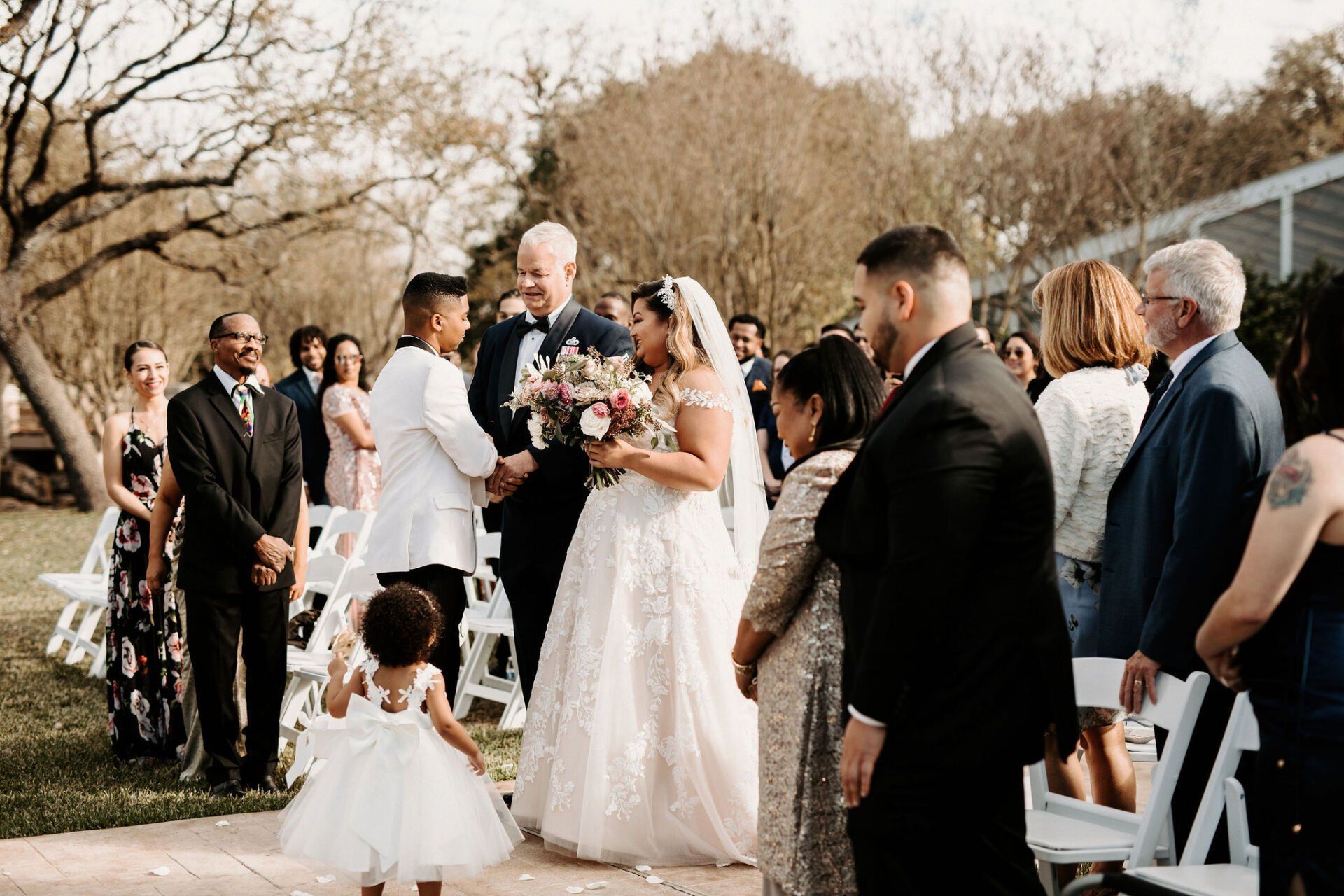 Wedding couple vows