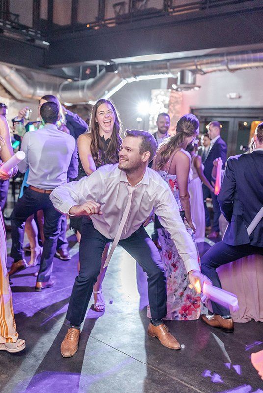 Dancing at Wedding reception