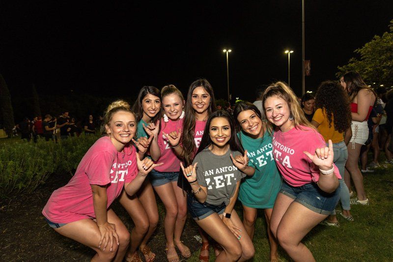 Midnight Lights School Event Group of Students