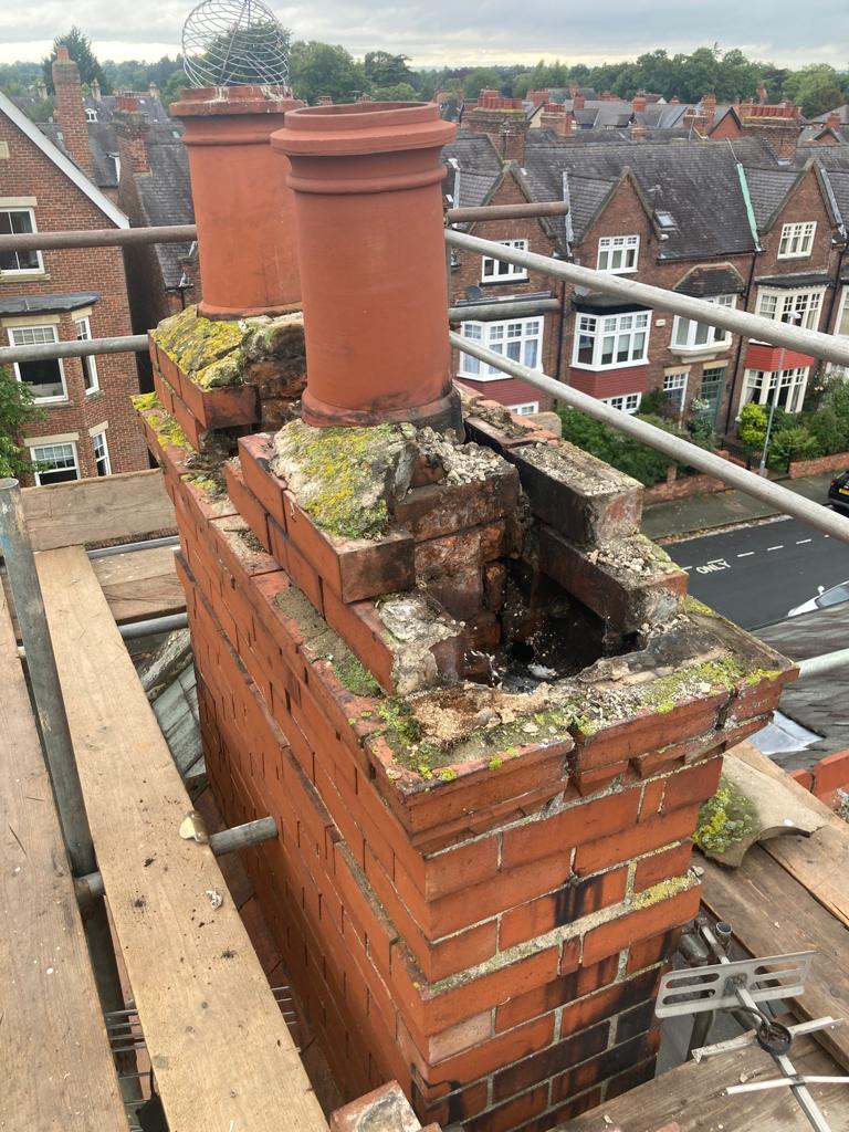 Chimney repairs by Darlington Roofing Contractors Masterhouse Services Limited by Darlington Roofing Contractors Masterhouse Services Limited