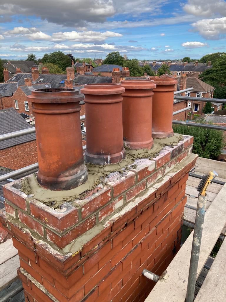 Chimney repairs by Darlington Roofing Contractors Masterhouse Services Limited by Darlington Roofing Contractors Masterhouse Services Limited