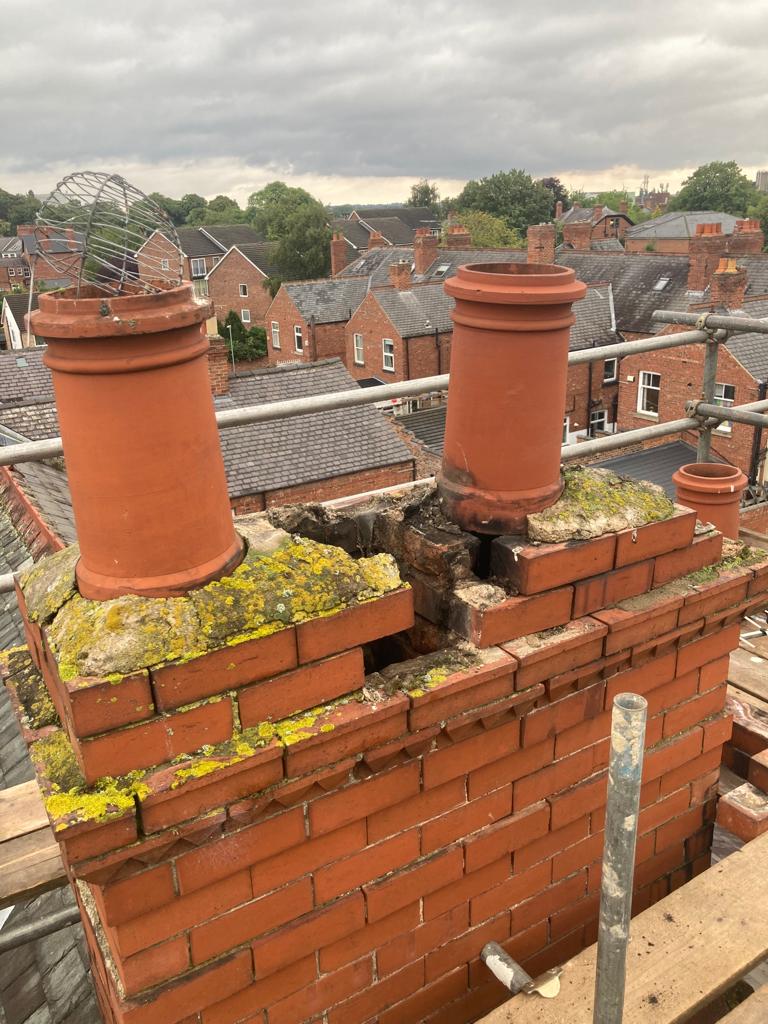 Chimney repairs by Darlington Roofing Contractors Masterhouse Services Limited by Darlington Roofing Contractors Masterhouse Services Limited
