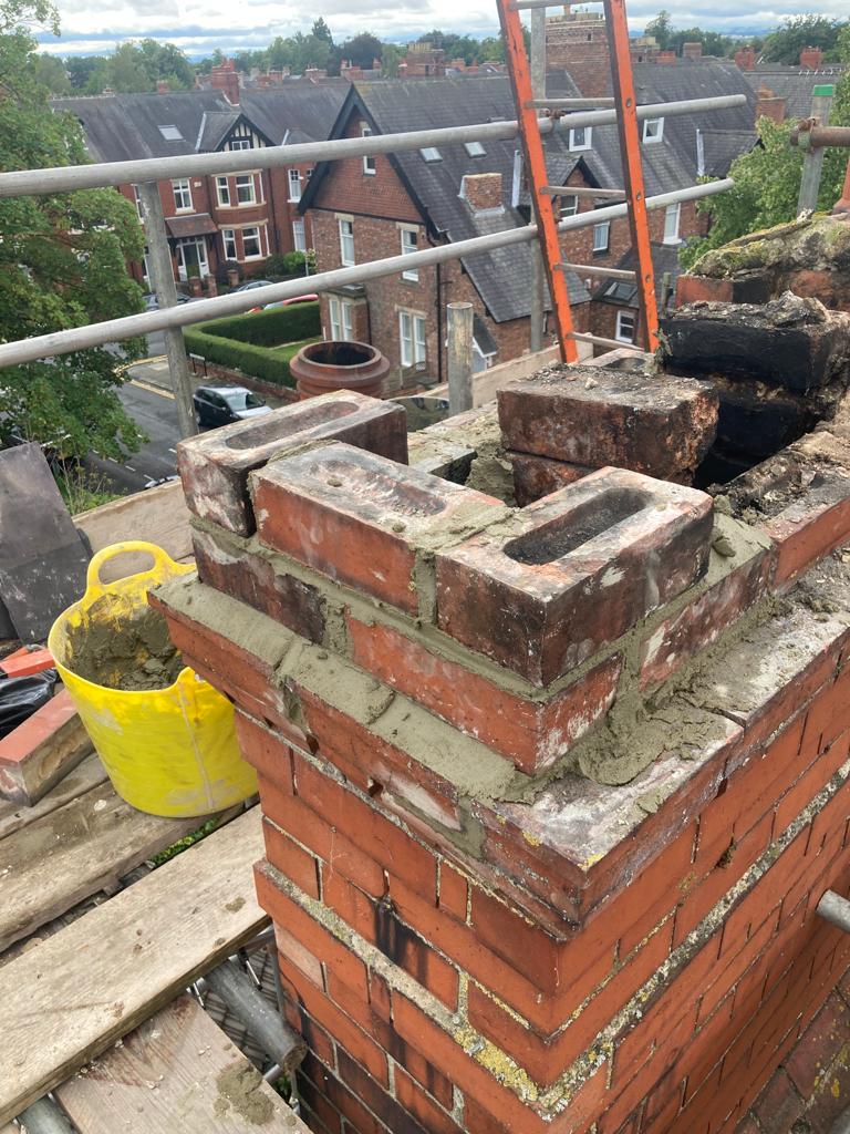 Chimney repairs by Darlington Roofing Contractors Masterhouse Services Limited by Darlington Roofing Contractors Masterhouse Services Limited
