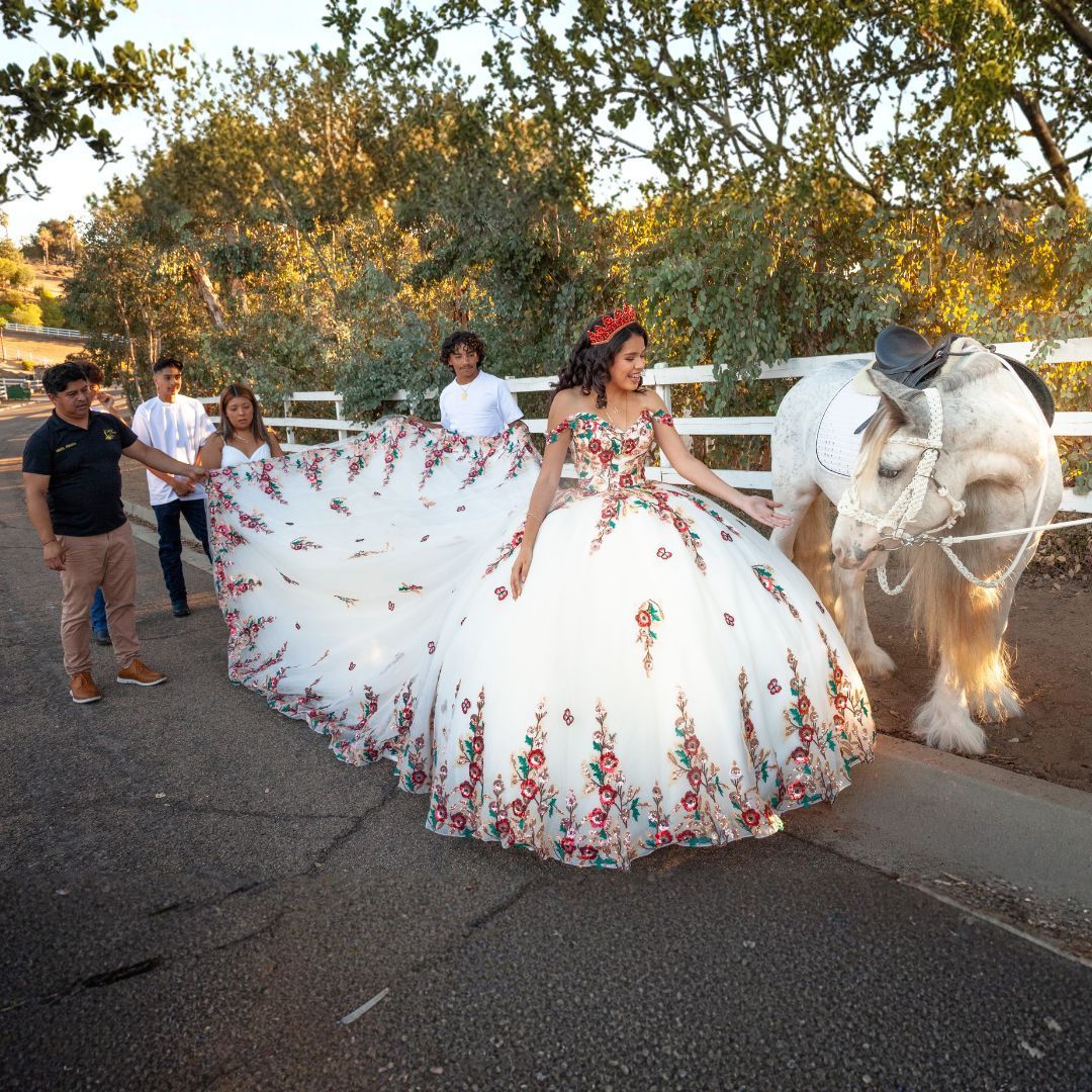 Posh Quinceañera Photoshoot Magic Horse Photography San Diego