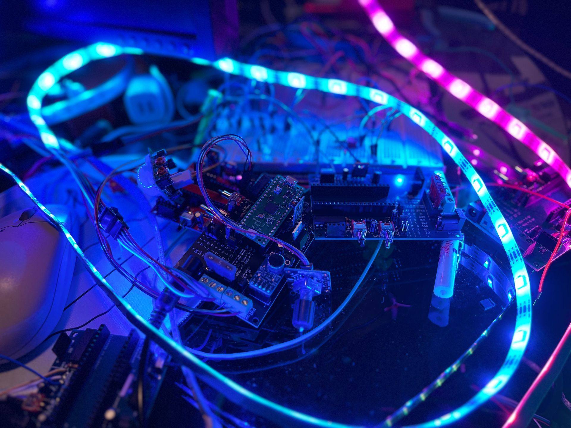 leds and blinkr