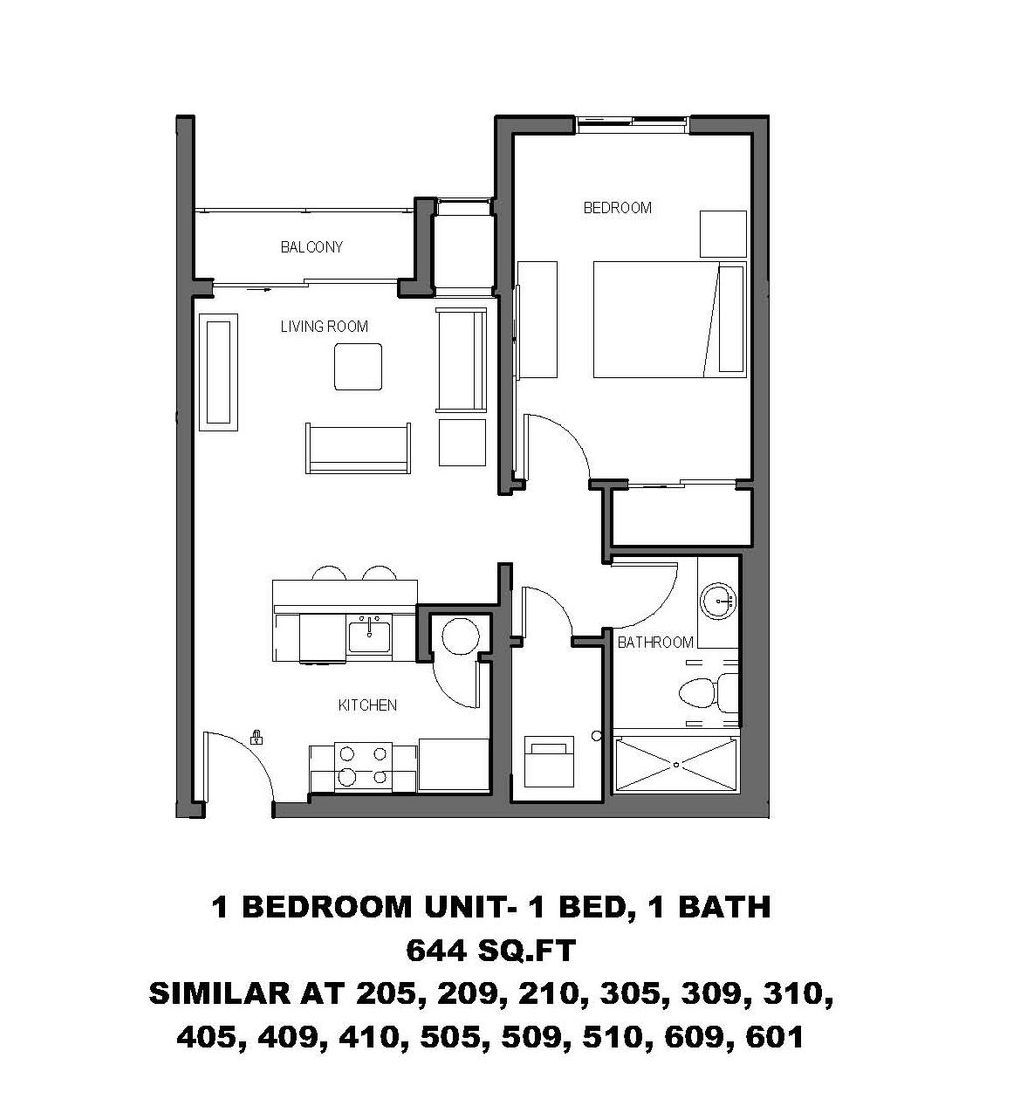 Floorplans The Baldwin Apartments