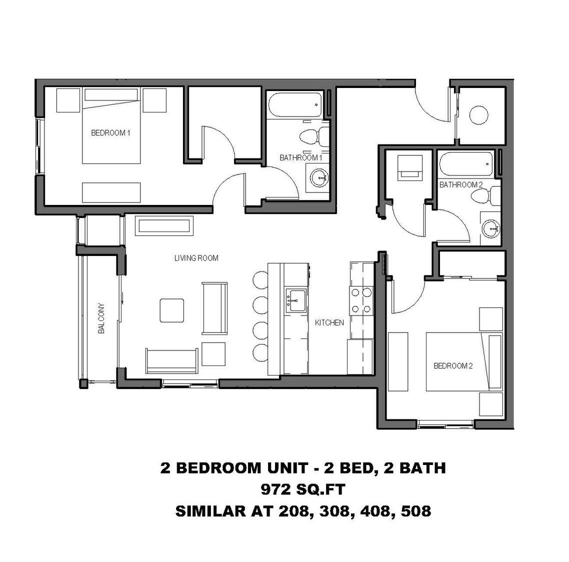 Floorplans The Baldwin Apartments