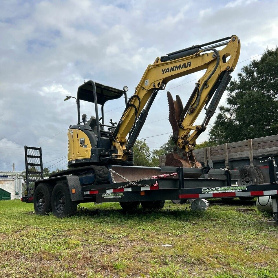 Jeff Mobley Tree Service handles land clearing, light excavation and demolition