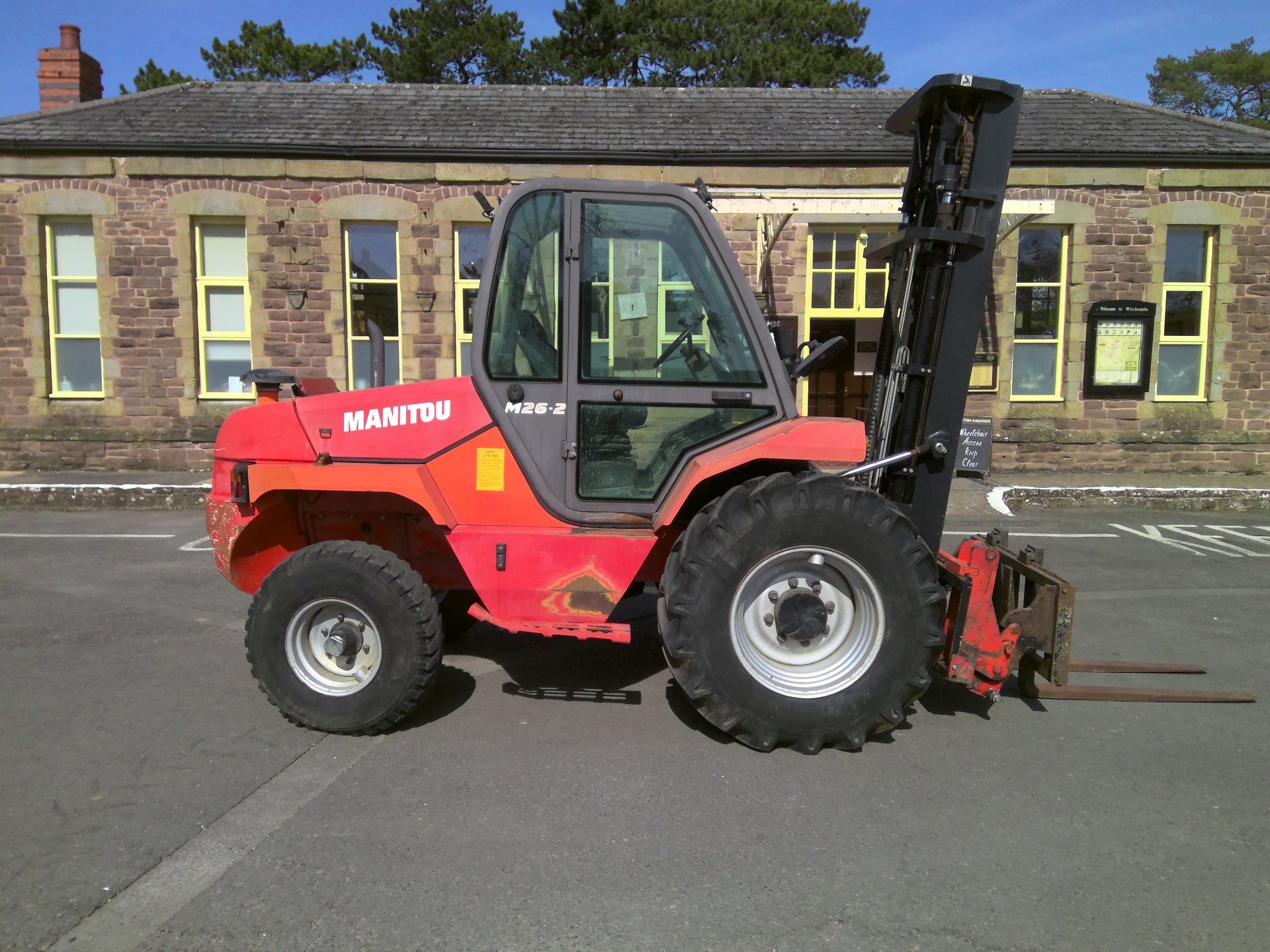 Manitou M26-2 rough terrain forklift truck