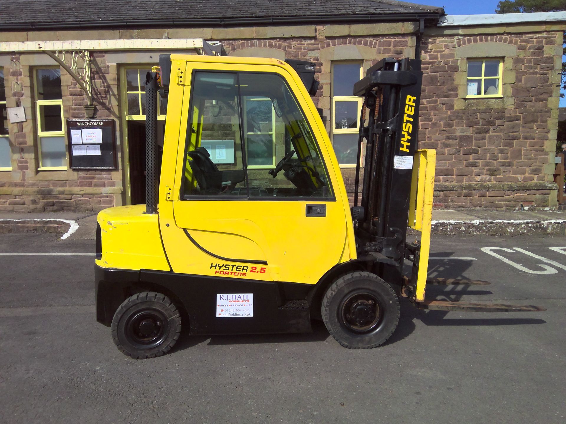 Hyster H 2.5 FT diesel forklift Truck