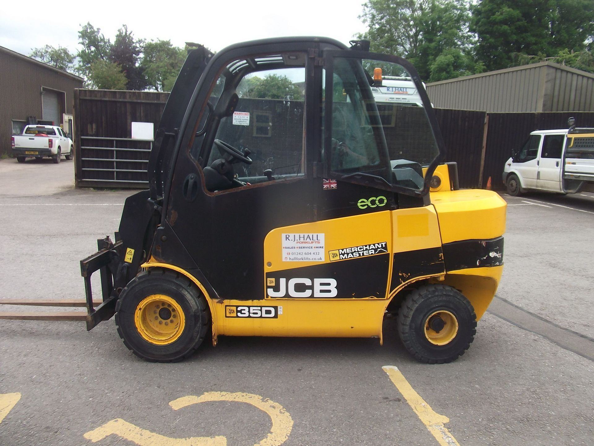 Jcb 35d 2wd teletruck