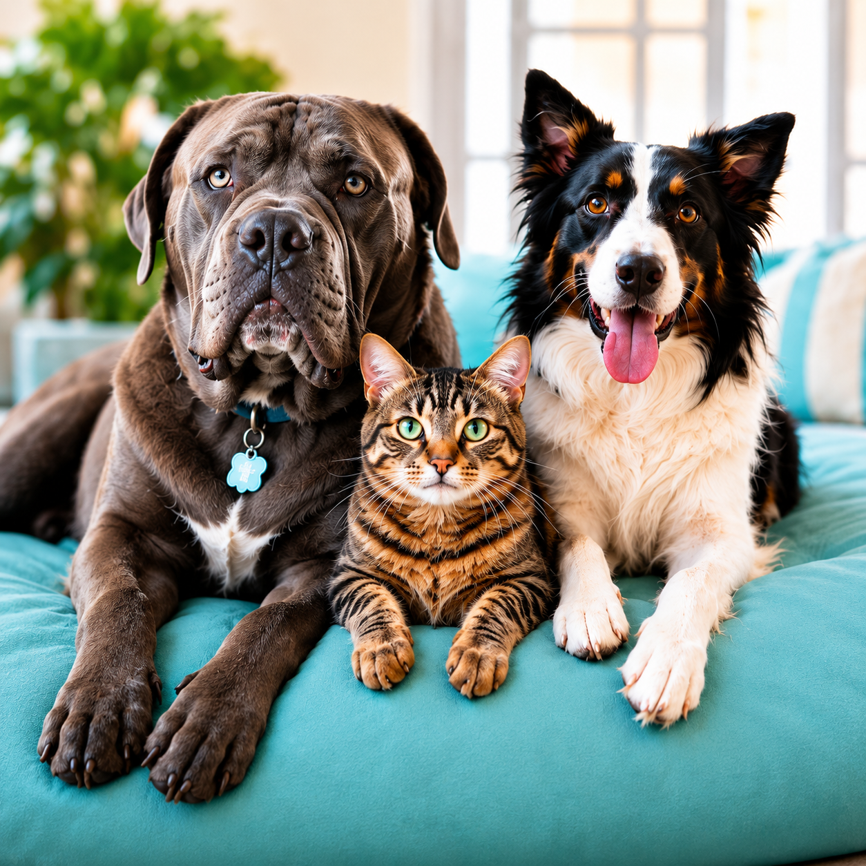 Happy pets at The Big Dog House