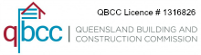 QBCC Building and Consutrction Commission Licenced