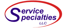 Service Specialties LLC logo in purple and red oval