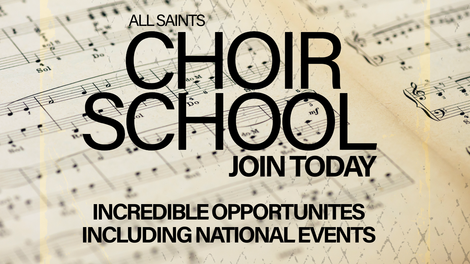 A series of workshops designed to deepen your understanding and appreciation of music