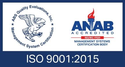 A logo for anab accredited management systems certification body