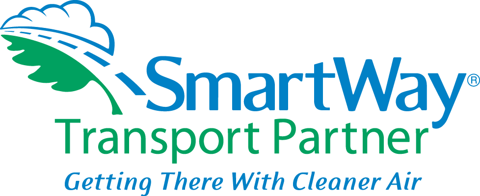 The logo for smartway transport partner getting there with cleaner air
