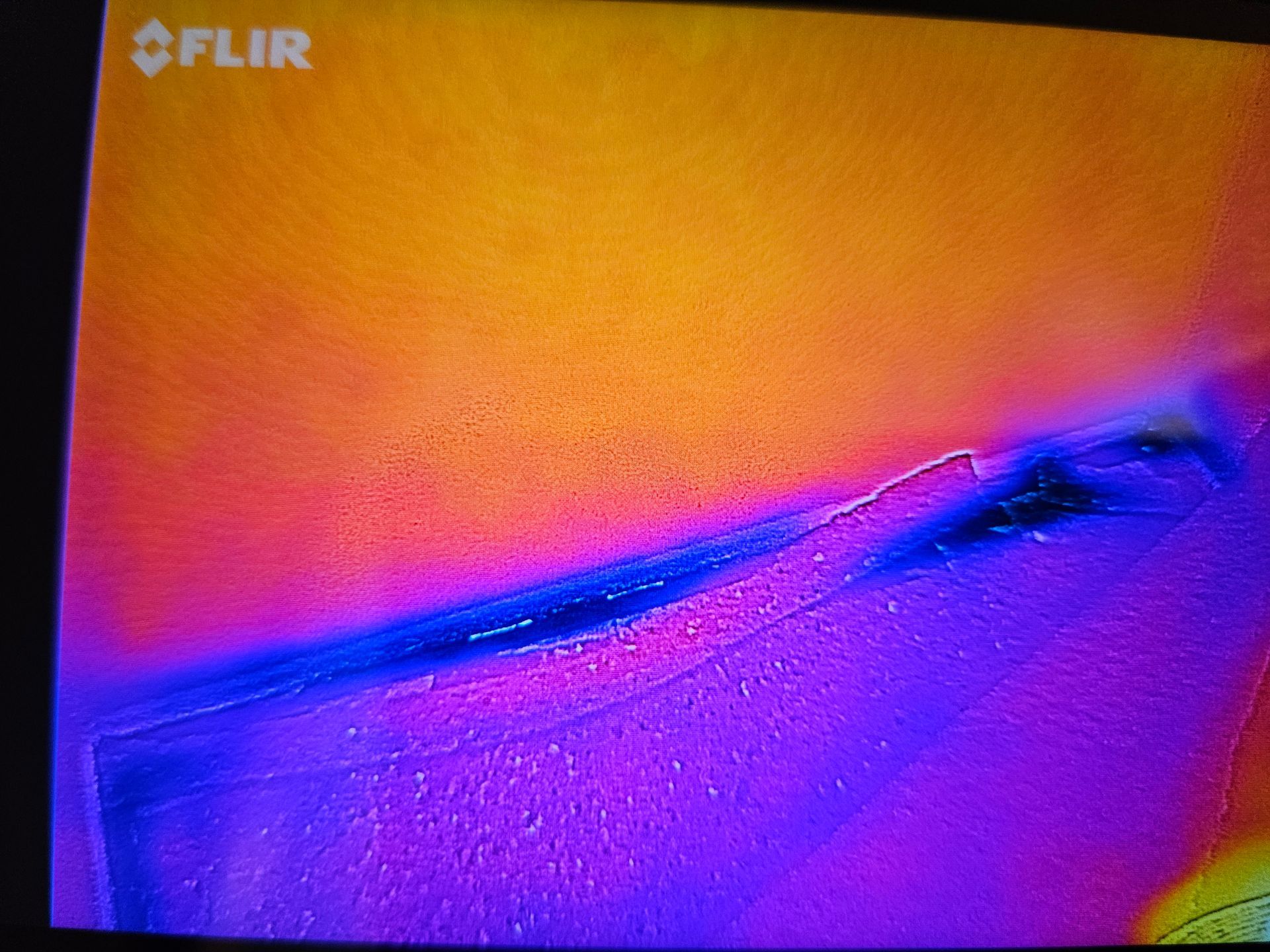 infrared moisture detection camera showing hidden moisture issues