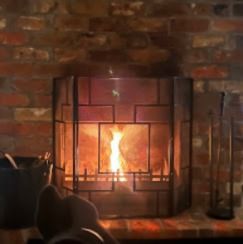 Fireplaces in the Verandah Suites and Gables Suites are a perfect addition to a Winter stay, May to September. 