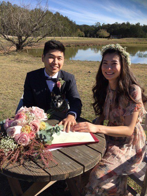 A special elopement moment. 