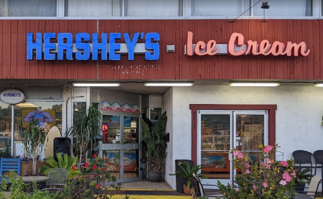 Ice Cream in Panama City Beach, FL Hershey's Beach Ice Cream Shop