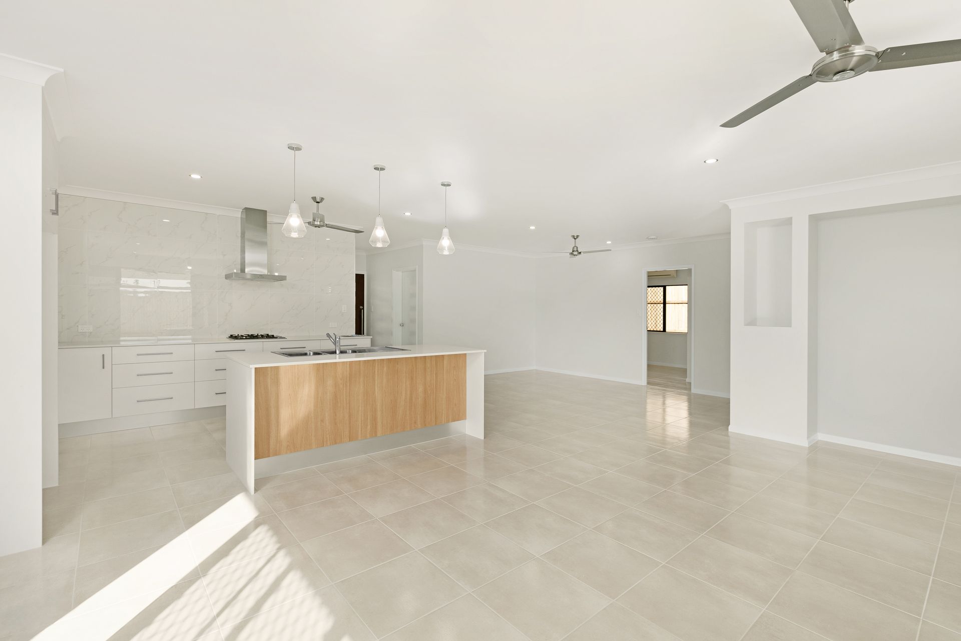 A Spacious, Modern Open-plan Kitchen — Ashlee Jones Homes in Gordonvale, QLD