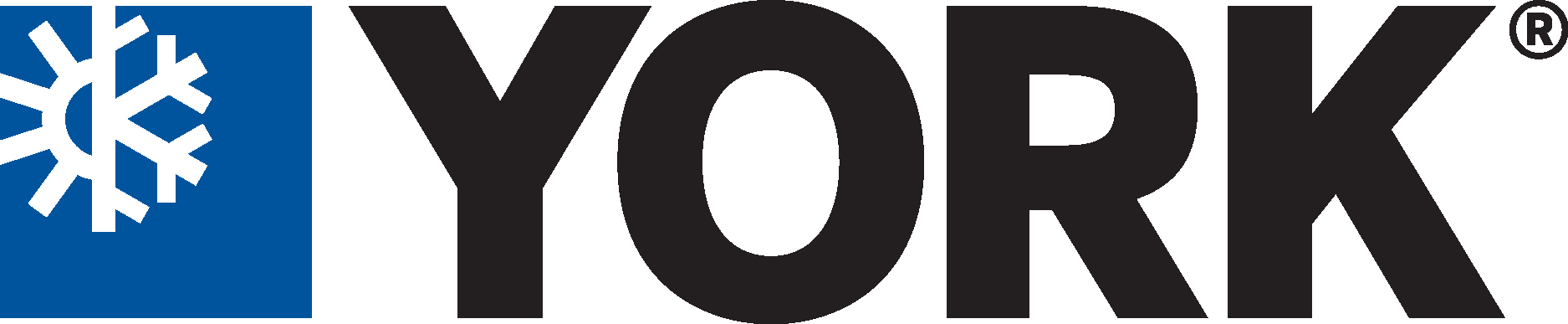 A logo for york with a snowflake on it