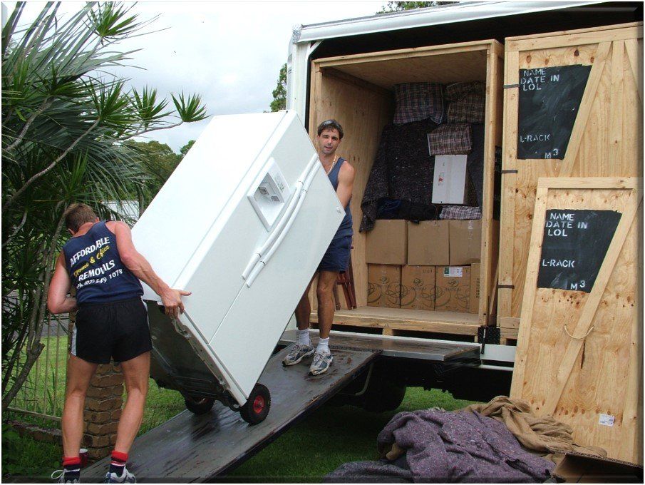 Modules in Truck — Queensland — Affordable Home & Office Removals Modules in Truck — Queensland — Affordable Home & Office Removals