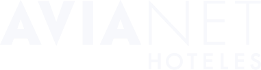 Logo blanco de AVIA sobre fondo claro