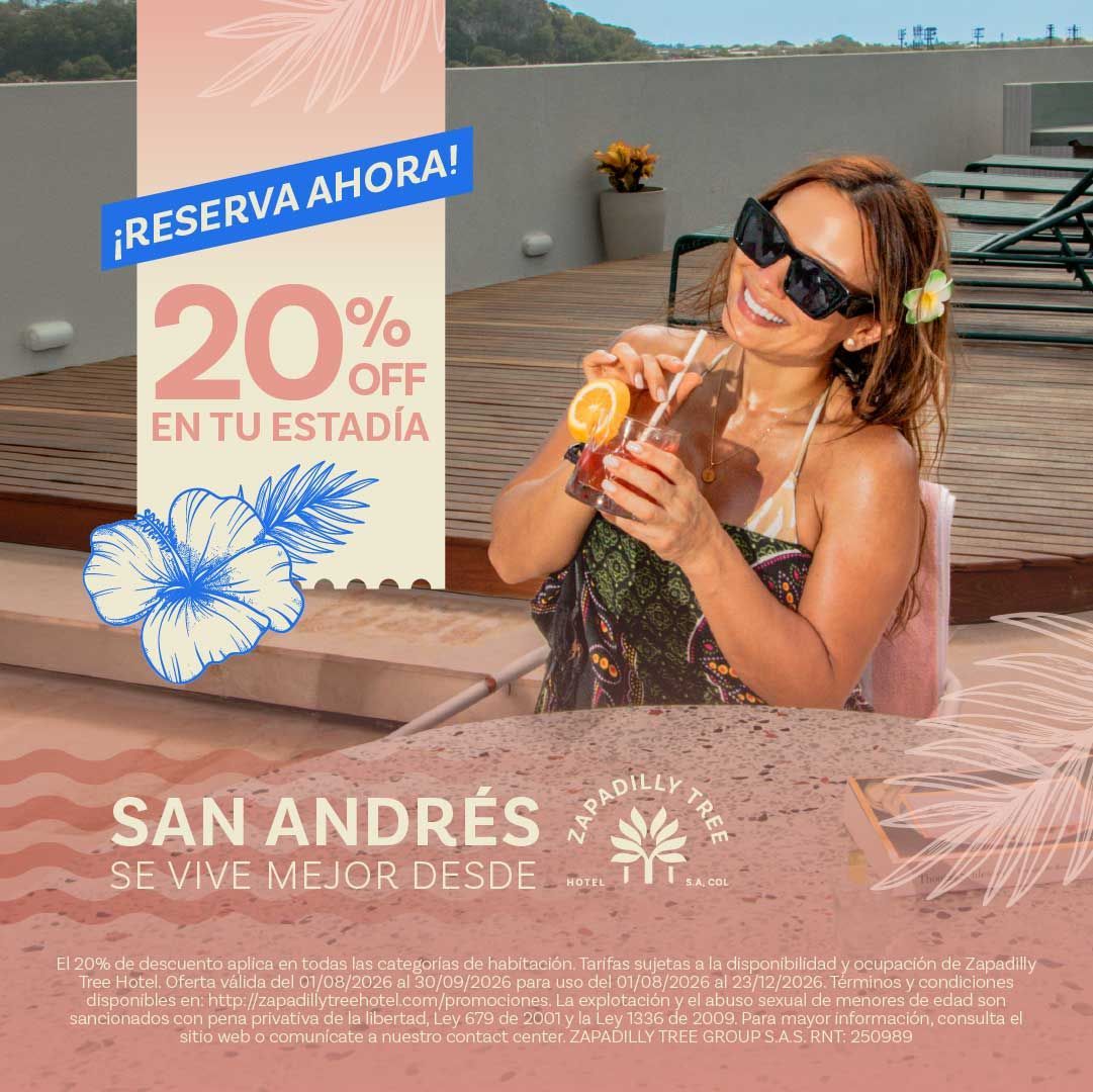 descuento y promo hotel en san andres