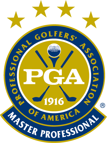 A logo for the professional golfers association of america