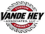 A circular saw blade logo with the red and white text