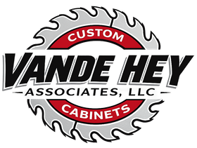 A circular saw blade logo with the red and white text 