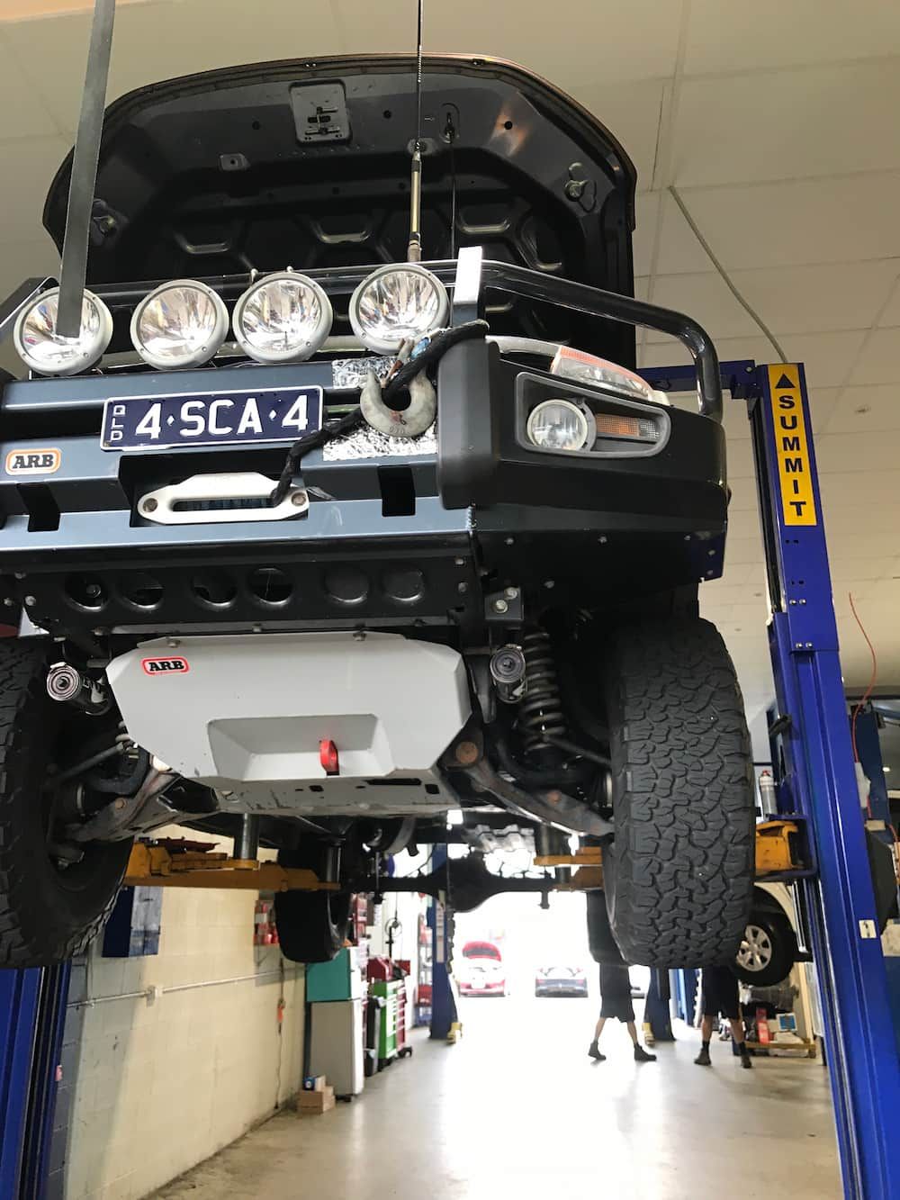Elevated 4x4 Vehicle — South Coast Autocare in Southport, QLD