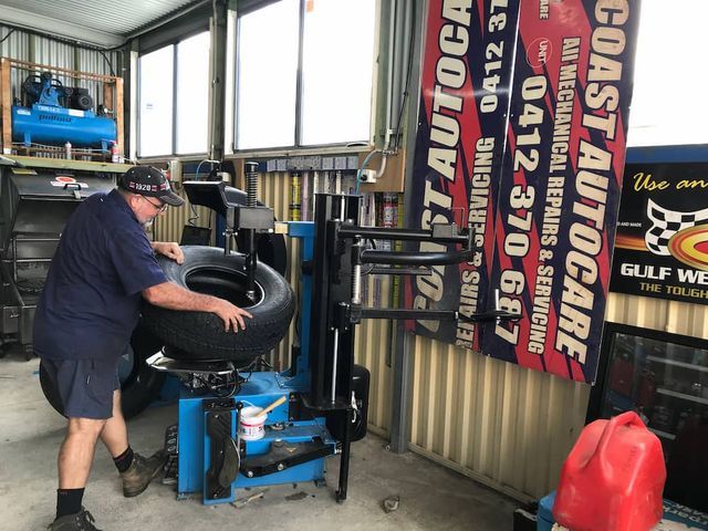 Tyre Service — South Coast Autocare in Southport, QLD