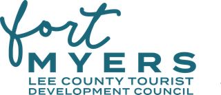 The logo for the lee county tourist development council.