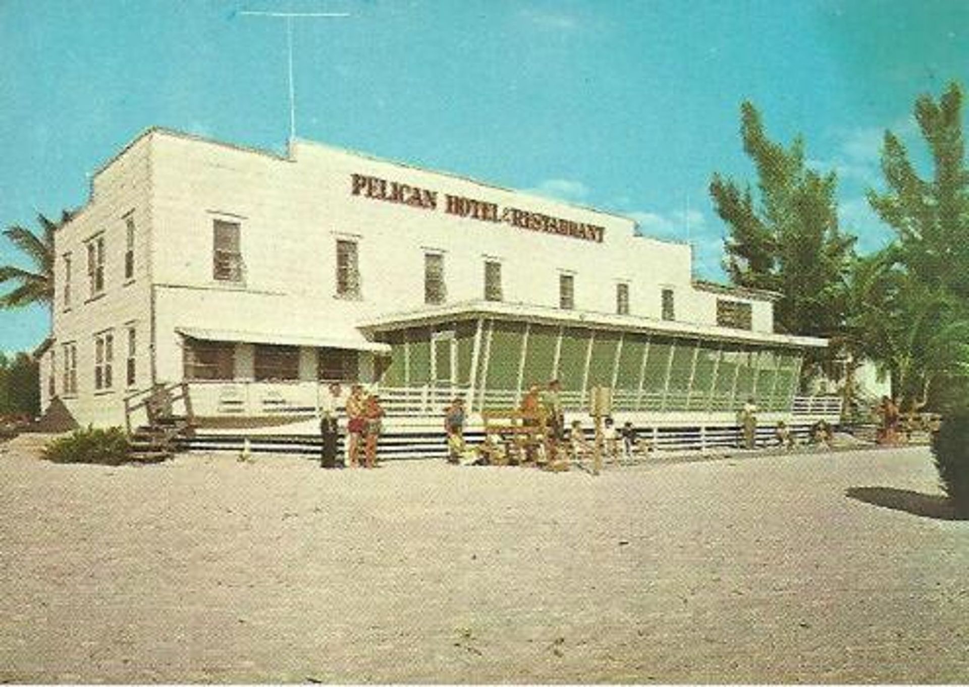 A picture of the pelican hotel and restaurant