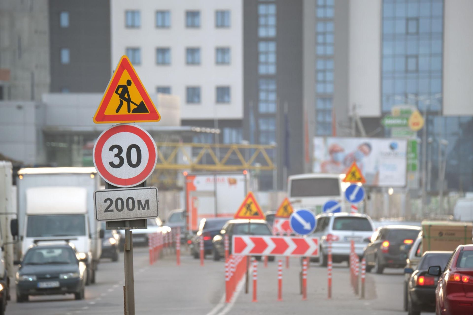 During a bridge repair project that reduced traffic to a single lane, ABC Roadworks managed vehicle flow using experienced, certified flaggers. The team coordinated traffic movement from both directions, maintaining safe spacing and minimizing delays.