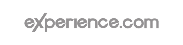 The experience.com logo is on a white background.